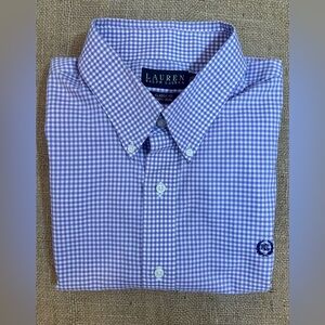 Ralph Lauren Blue Label Lavender Gingham Shirt